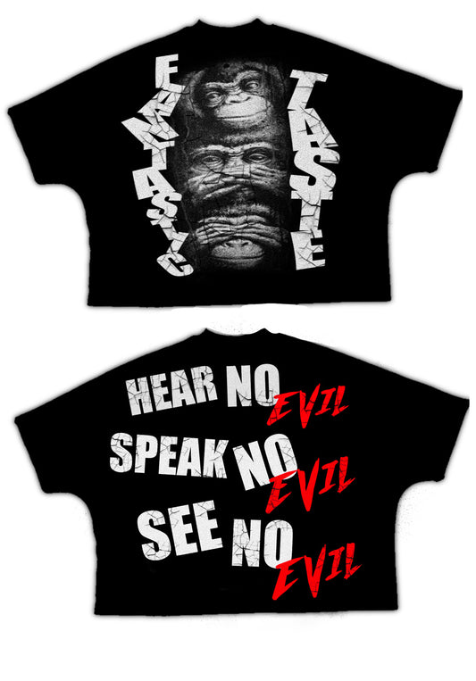 HEAR NO EVIL , SPEAK NO EVIL , SEE NO EVIL